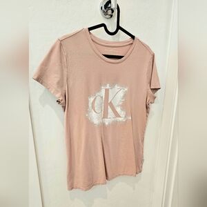 Calvin Klein pink tshirt, size Large
